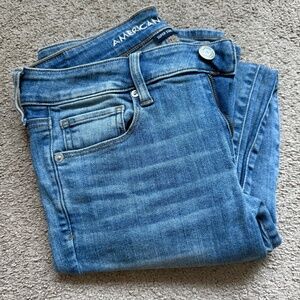 NWOT American Eagle Super Stretch Mid-Rise Skinny Jeans - Women's 8